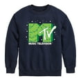 thumbnail image 1 of MTV - MTV Christmas Tree - Toddler & Youth Crewneck Fleece Sweatshirt, 1 of 5