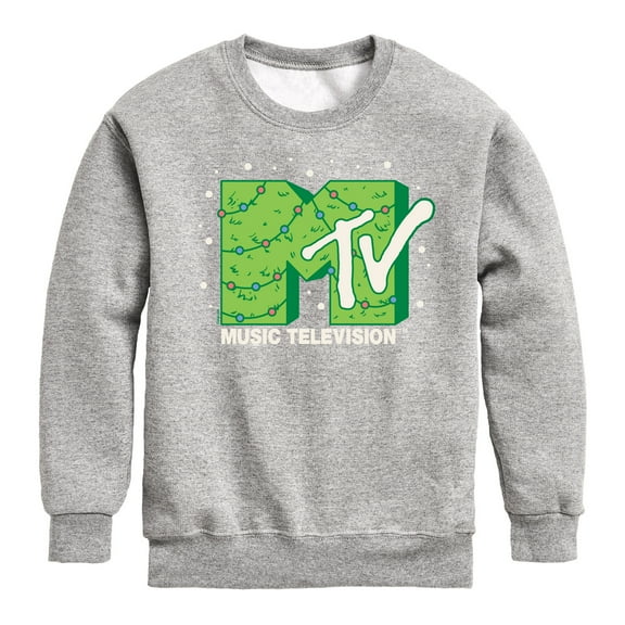 MTV - MTV Christmas Tree - Toddler & Youth Crewneck Fleece Sweatshirt