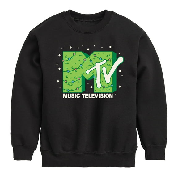 MTV - MTV Christmas Tree - Toddler & Youth Crewneck Fleece Sweatshirt