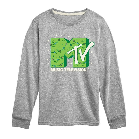 MTV - MTV Christmas Tree - Toddler & Youth Long Sleeve Graphic T-Shirt