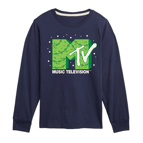 MTV - MTV Christmas Tree - Toddler & Youth Long Sleeve Graphic T-Shirt