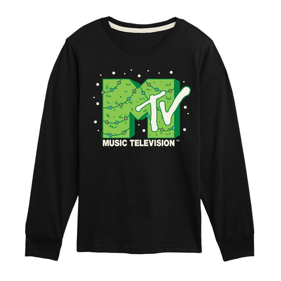 MTV - MTV Christmas Tree - Toddler & Youth Long Sleeve Graphic T-Shirt