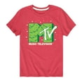 thumbnail image 1 of MTV - MTV Christmas Tree - Toddler & Youth Short Sleeve Graphic T-Shirt, 1 of 5