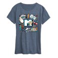 thumbnail image 1 of MTV - MTV Flash Tattoos - Women's Short Sleeve Graphic T-Shirt, 1 of 4