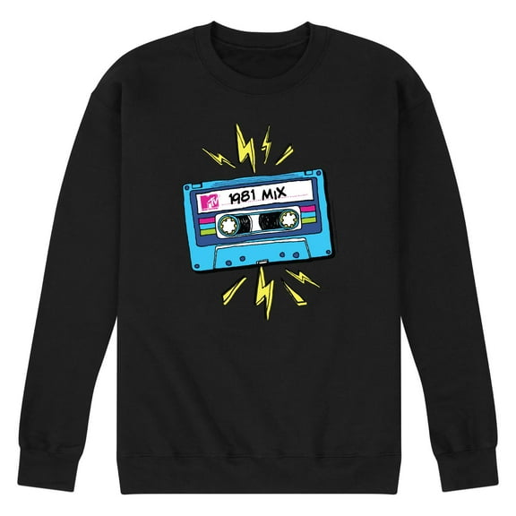MTV - MTV Logo - Men's Crew Neck Fleece Pullover