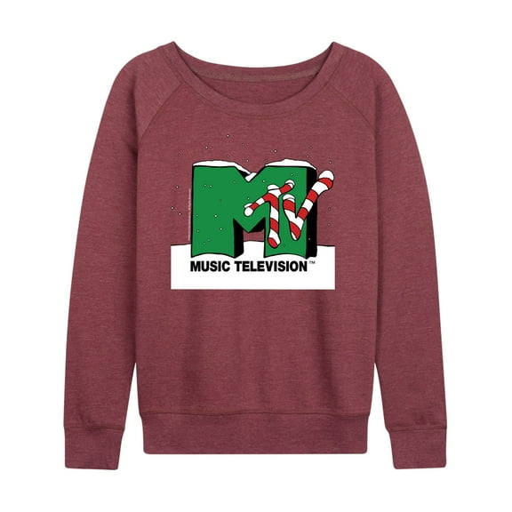 MTV - MTV Logo - Women's Lightweight French Terry Long Sleeve Shirt