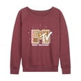 thumbnail image 1 of MTV - MTV Logo - Women's Lightweight French Terry Long Sleeve Shirt, 1 of 5