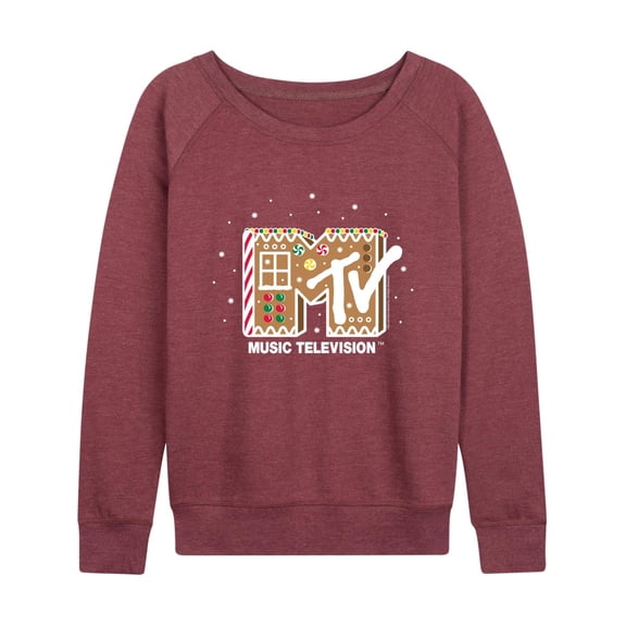 MTV - MTV Logo - Women's Lightweight French Terry Long Sleeve Shirt