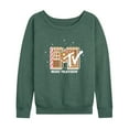 thumbnail image 1 of MTV - MTV Logo - Women's Lightweight French Terry Long Sleeve Shirt, 1 of 5