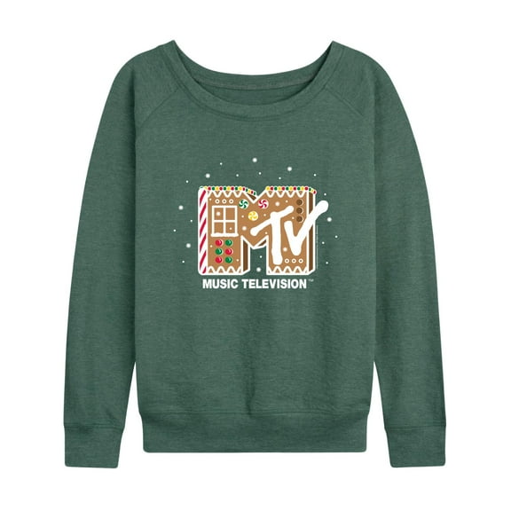 MTV - MTV Logo - Women's Lightweight French Terry Long Sleeve Shirt