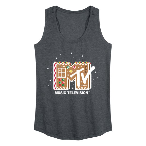 MTV - MTV Logo - Women's Racerback Tank Top