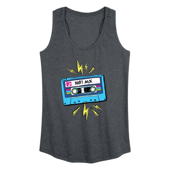 MTV - MTV Logo - Women's Racerback Tank Top