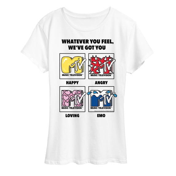 MTV - Feelings - Women's Short Sleeve Graphic T-Shirt