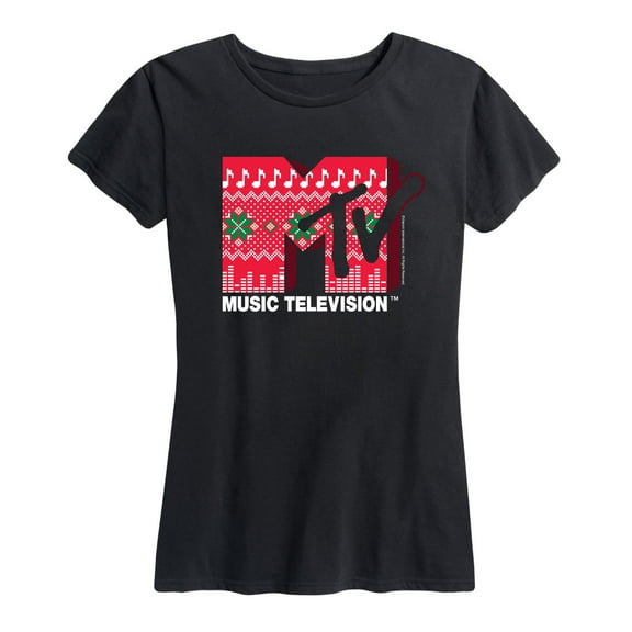 MTV - MTV Logo - Women's Short Sleeve Graphic T-Shirt