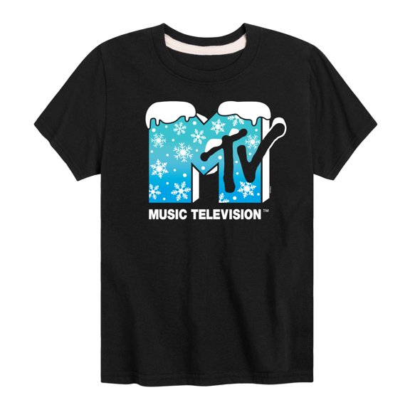 MTV - MTV Snowflakes - Toddler & Youth Short Sleeve Graphic T-Shirt