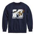 thumbnail image 1 of MTV - MTV Snowman - Toddler & Youth Crewneck Fleece Sweatshirt, 1 of 5