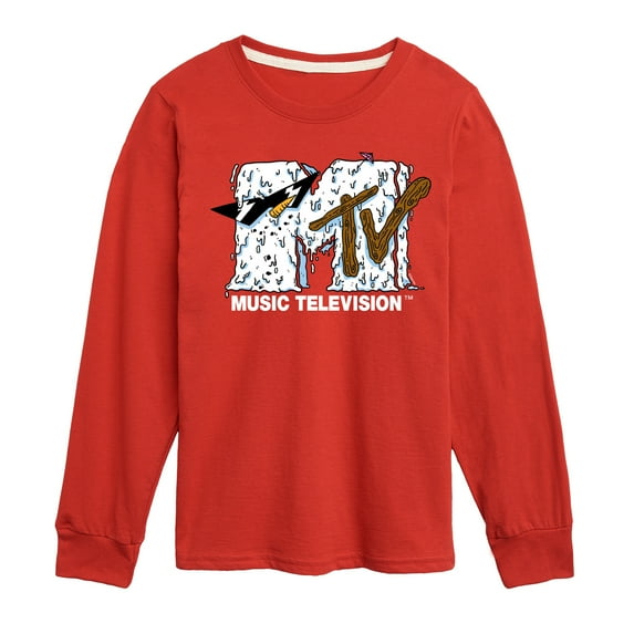 MTV - MTV Snowman - Toddler & Youth Long Sleeve Graphic T-Shirt