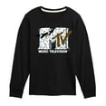 thumbnail image 1 of MTV - MTV Snowman - Toddler & Youth Long Sleeve Graphic T-Shirt, 1 of 5