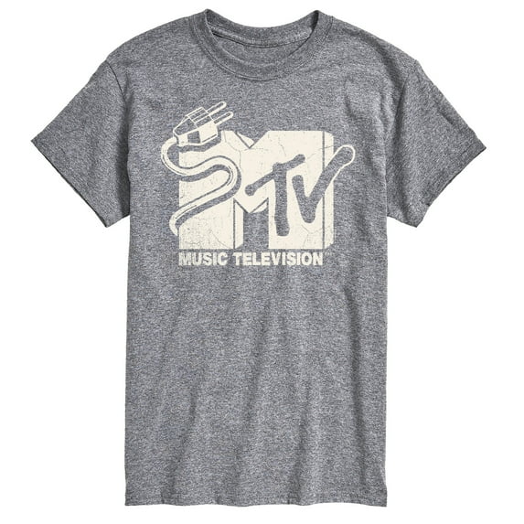 MTV - Music Television Unplugged Logo - Men's Short Sleeve Graphic T-Shirt