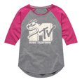 thumbnail image 1 of MTV - MTV Unplugged Logo - Toddler And Youth Girls Raglan Graphic T-Shirt, 1 of 5