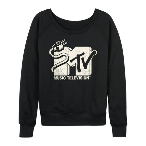 MTV - MTV Unplugged Logo - Women's Lightweight French Terry Long Sleeve Shirt