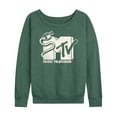 thumbnail image 1 of MTV - MTV Unplugged Logo - Women's Lightweight French Terry Long Sleeve Shirt, 1 of 5