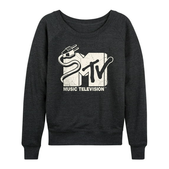 MTV - MTV Unplugged Logo - Women's Lightweight French Terry Long Sleeve Shirt