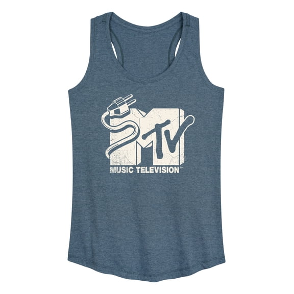 MTV - MTV Unplugged Logo - Women's Racerback Tank Top