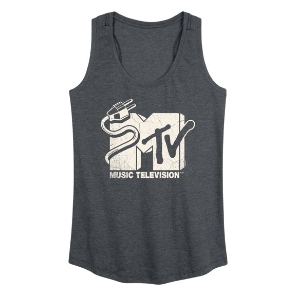 MTV - MTV Unplugged Logo - Women's Racerback Tank Top
