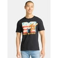 thumbnail image 1 of MTV, Men's & Big Men's Graphic T-Shirt, Stars and Stripes Logo, Sizes S-3XL, 1 of 5