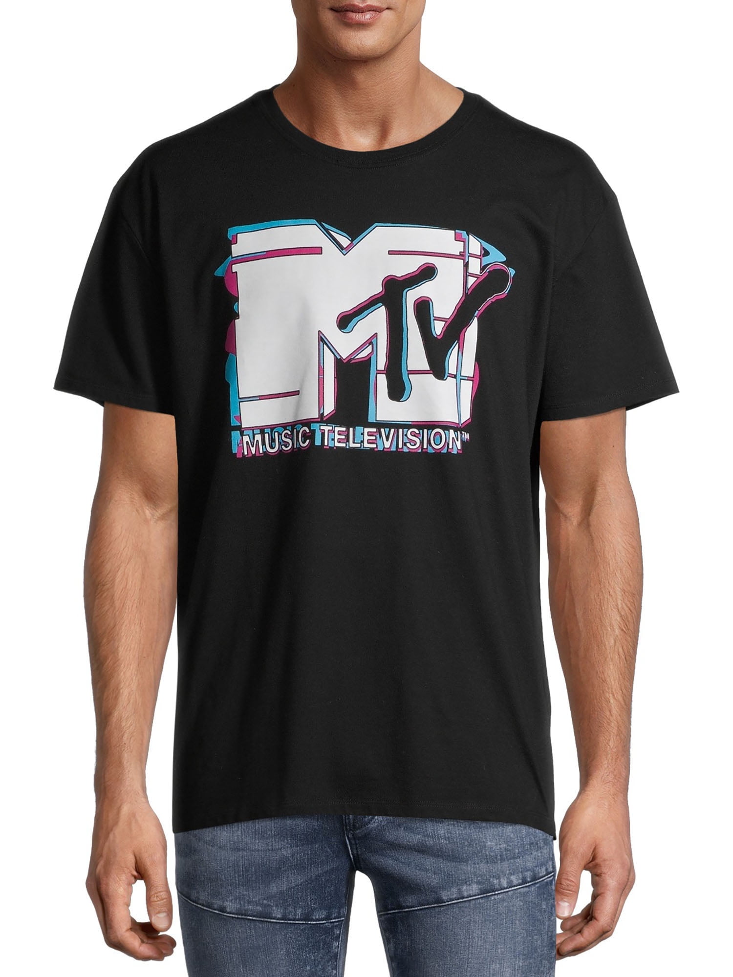 MTV Men's Glitch T-Shirt
