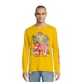 thumbnail image 1 of MTV Men's and Big Men's Mushroom Graphic Tee with Long Sleeves, Sizes S-3XL, 1 of 5