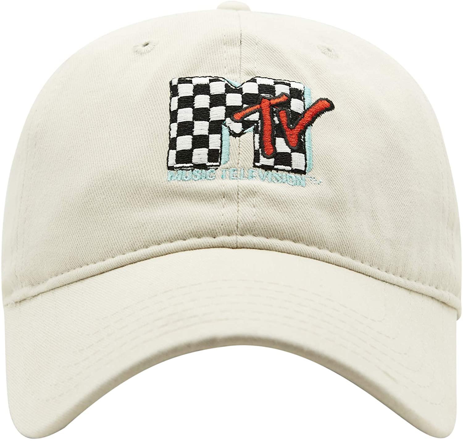 MTV Checkered Baseball Hat MTV Baseball Hat Cap Adjustable Checkered | eBay main image 2