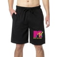 thumbnail image 1 of MTV Mens' Music Television Logo Icon Sleep Lounge Pajama Shorts, 1 of 6