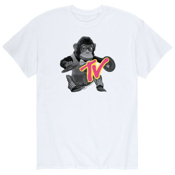 MTV - Monkey - Men's Short Sleeve Graphic T-Shirt