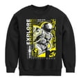 thumbnail image 1 of MTV Moon Person - Explore - Toddler And Youth Crewneck Fleece Sweatshirt, 1 of 5