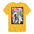 thumbnail image 1 of MTV Moon Person - Geo Collage - Toddler And Youth Short Sleeve Graphic T-Shirt, 1 of 5