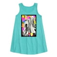thumbnail image 1 of MTV Moon Person - Geo Collage - Toddler and Youth Girls A-line Dress, 1 of 4