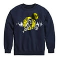 thumbnail image 1 of MTV Moon Person - Wavelength - Toddler And Youth Crewneck Fleece Sweatshirt, 1 of 5