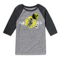 thumbnail image 1 of MTV Moon Person - Wavelength - Toddler And Youth Raglan Graphic T-Shirt, 1 of 3