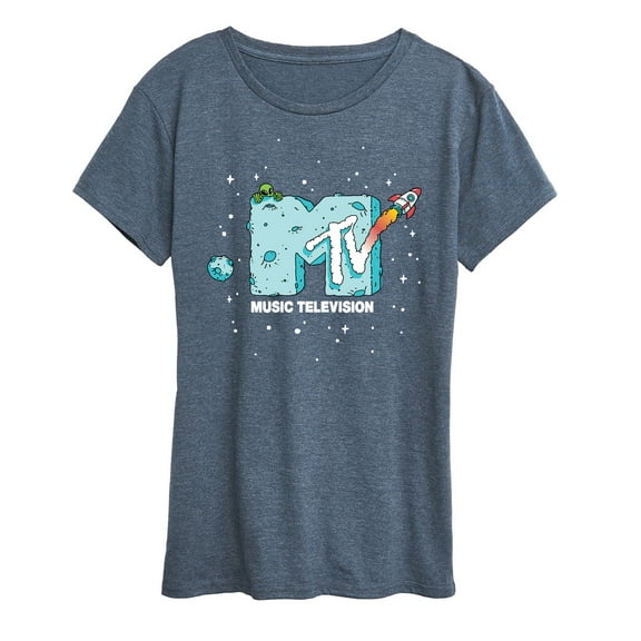 MTV - Moon Rocket - Women's Short Sleeve Graphic T-Shirt