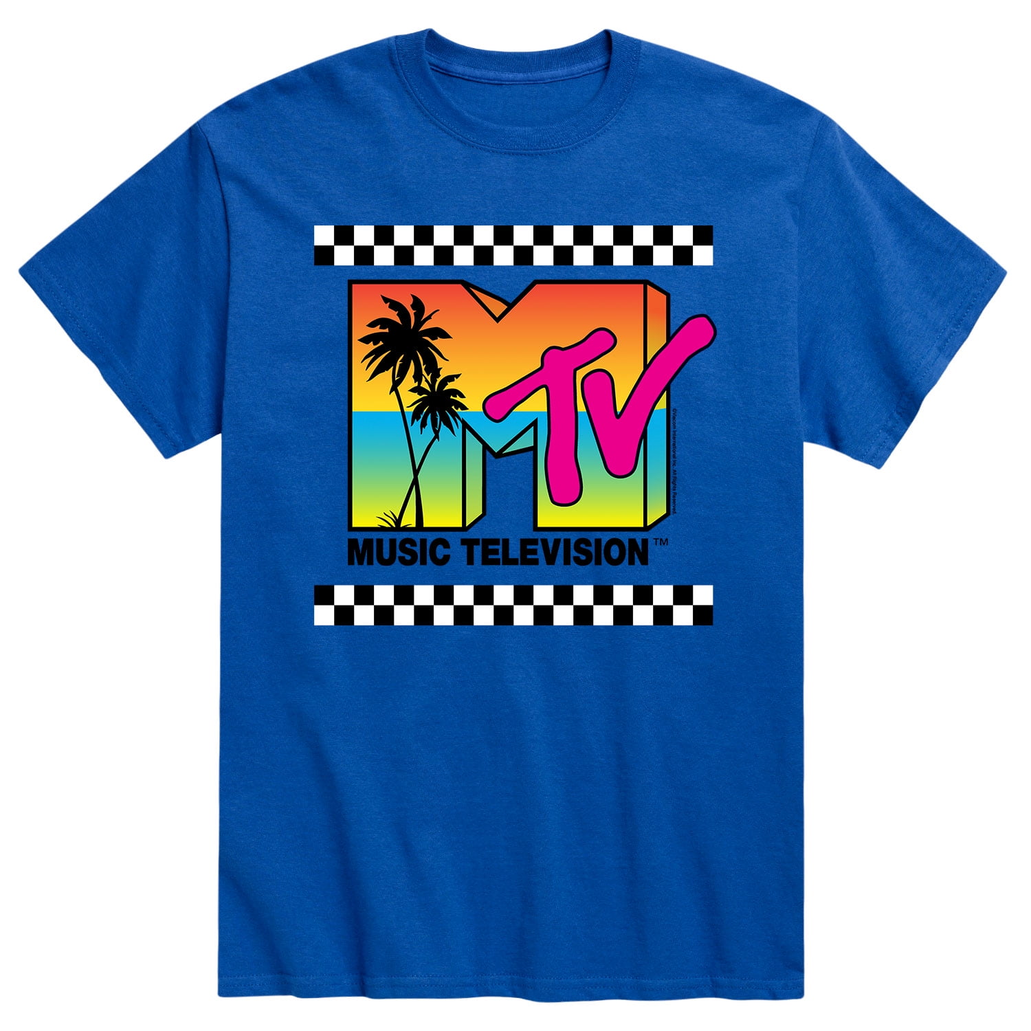MTV Mtv Sunset Men's Short Sleeve Graphic TShirt — free download