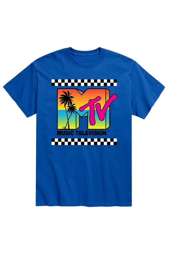 - Mtv Sunset - Men's Short Sleeve Graphic T-Shirt