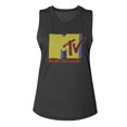 thumbnail image 1 of MTV Muted Tones Charcoal Women's NA Muscle Tank Top T-Shirt Xl, 1 of 2