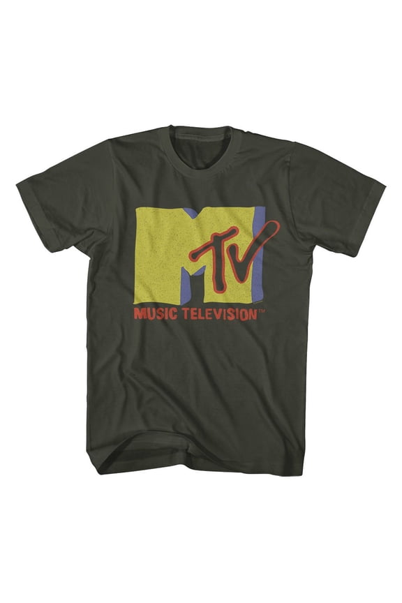 MTV Muted Tones Smoke Adult T-Shirt