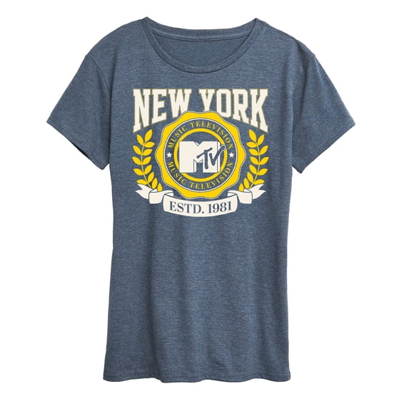 MTV - New York - Women's Short Sleeve Graphic T-Shirt