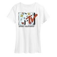 thumbnail image 1 of MTV - Notebook Paper -  Women's Short Sleeve Graphic T-Shirt, 1 of 4