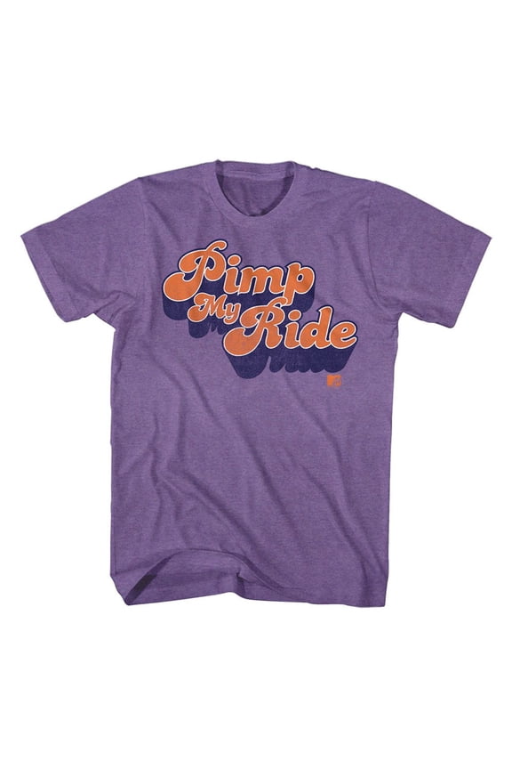 MTV Pimp My Ride Purple Heather T-Shirt