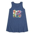 thumbnail image 1 of MTV - Pineapple Party - Toddler & Youth Girls A-line Dress, 1 of 4