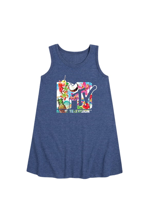 - Pineapple Party - Toddler & Youth Girls A-line Dress